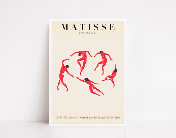 Matisse The Dance Art Print, Exhibition Poster