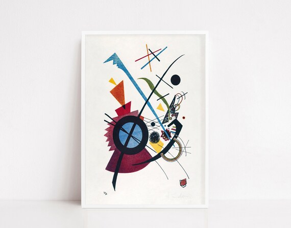 Kandinsky Small Worlds V Poster Kandinsky Poster Kandinsky Print Vintage Poster Exhibition Poster