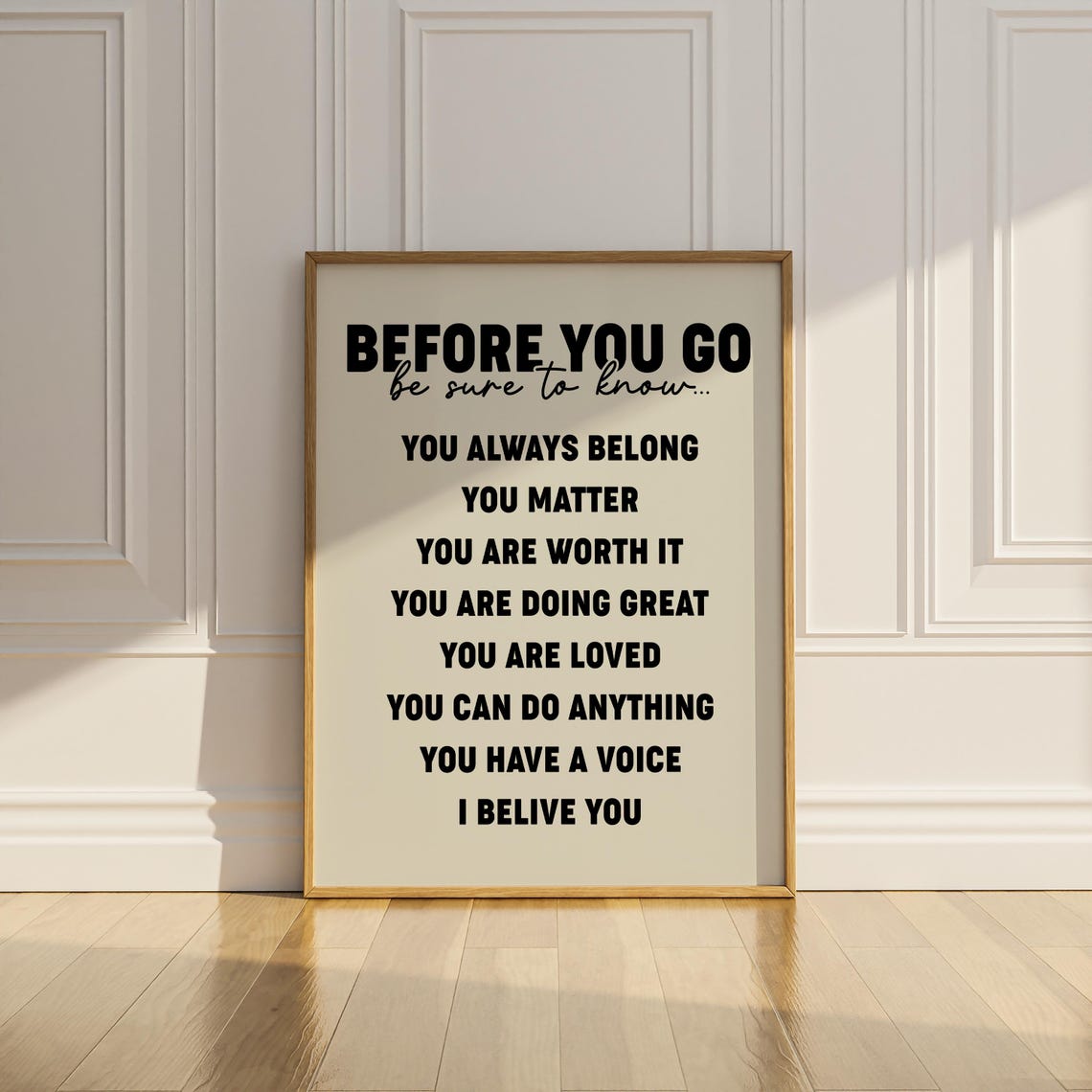 Classroom Wall Decor Poster Print Inspirational Entryway Hallway Homeschool Wall Art Sign For Kids Gift Idea Matte Poster - Image 2
