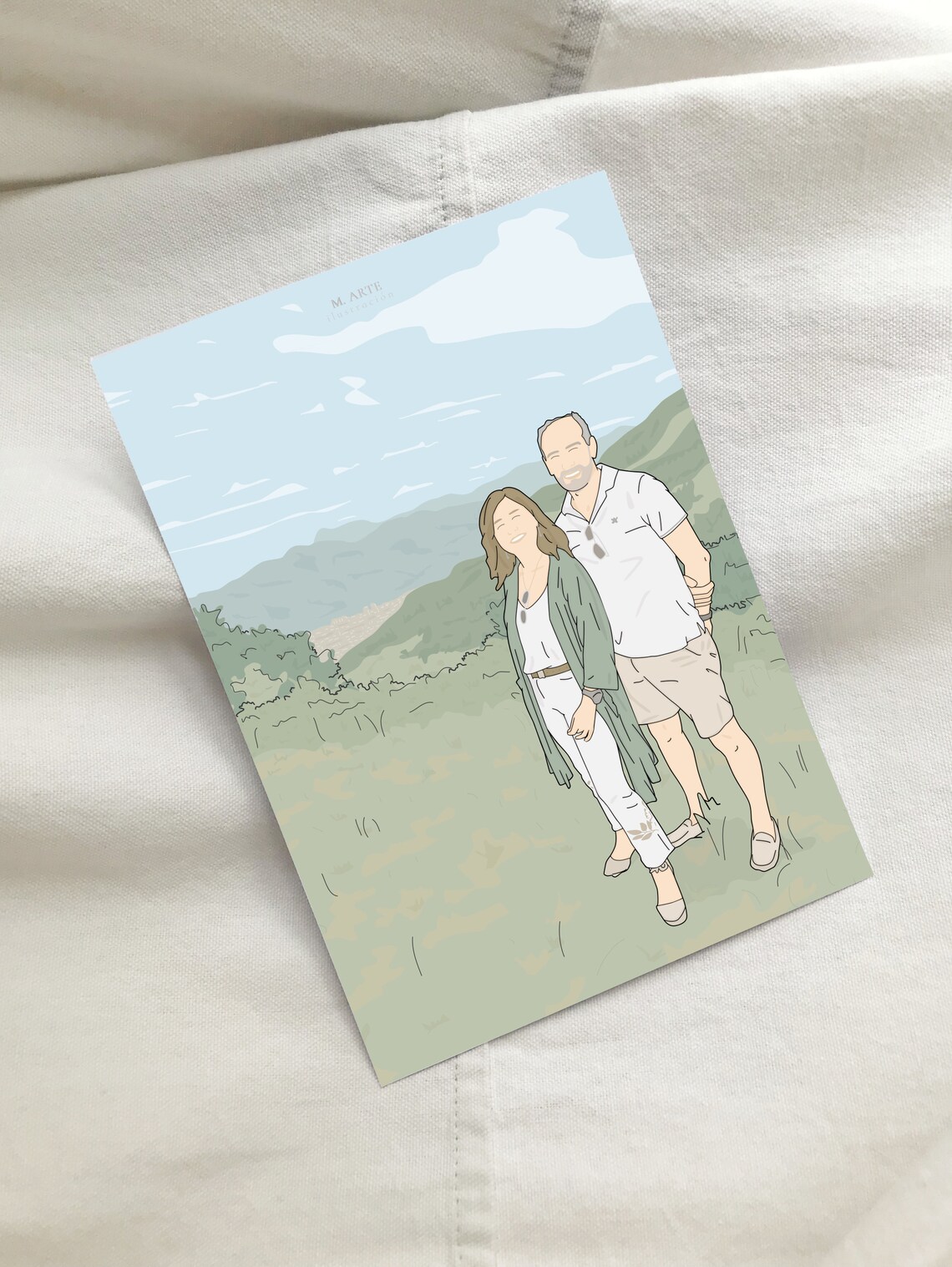 Custom Illustration for Mom, Personalized Portrait - Image 3
