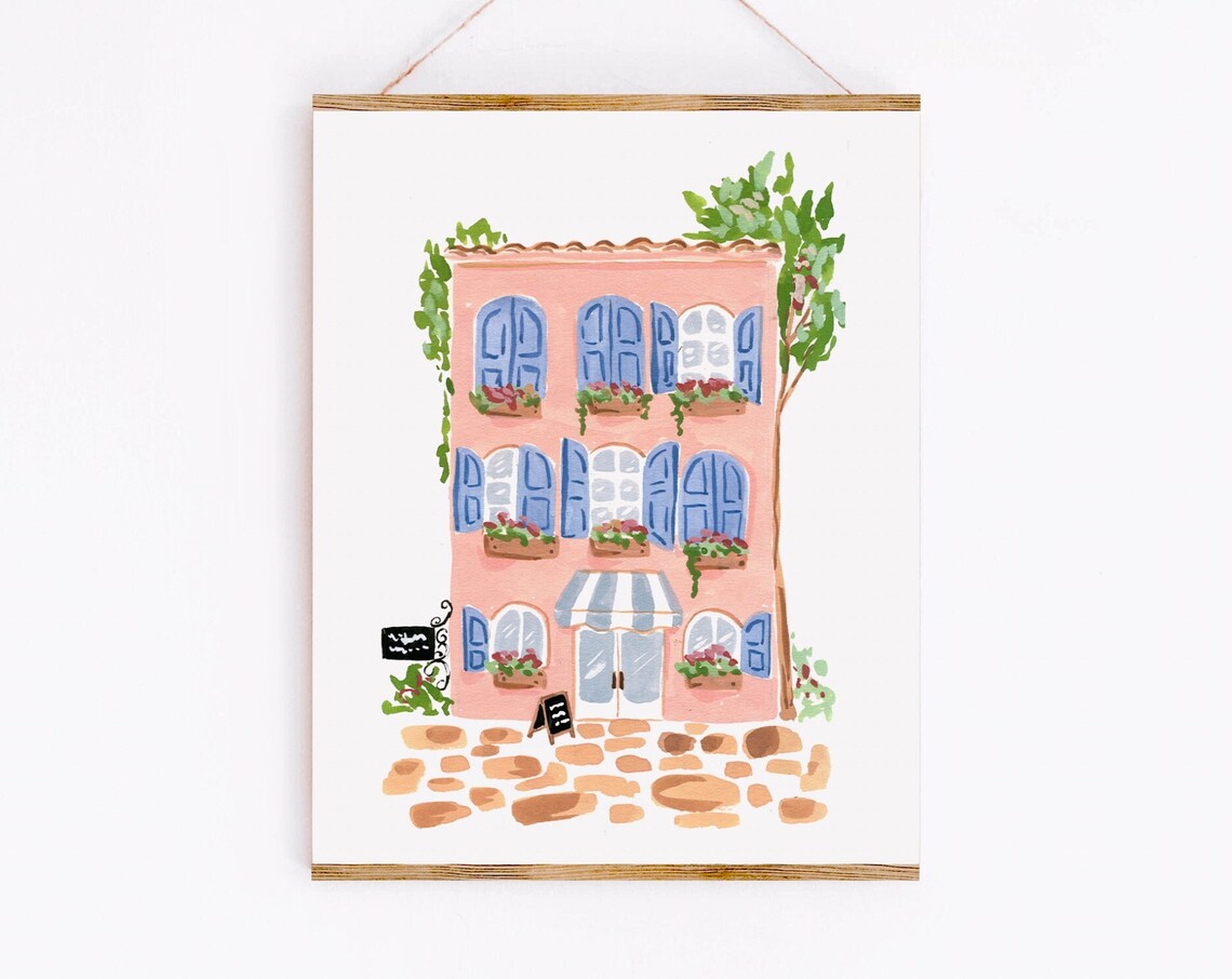 Paris Café Art Print, Kitchen Wall Decor - Image 2