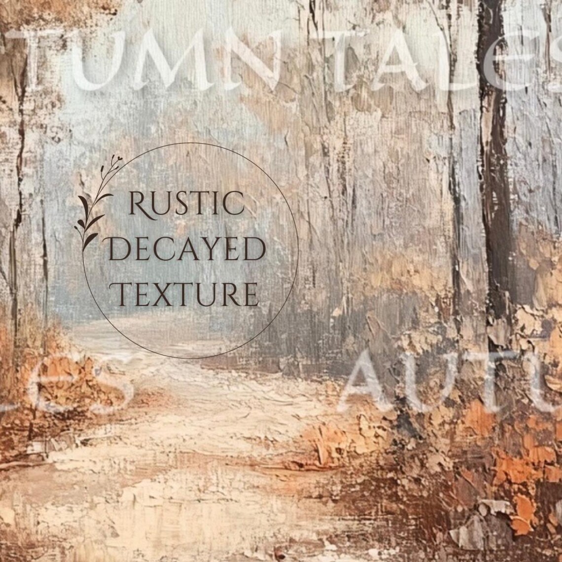 Vintage Rustic Fall Landscape Art Print, Farmhouse - Image 6