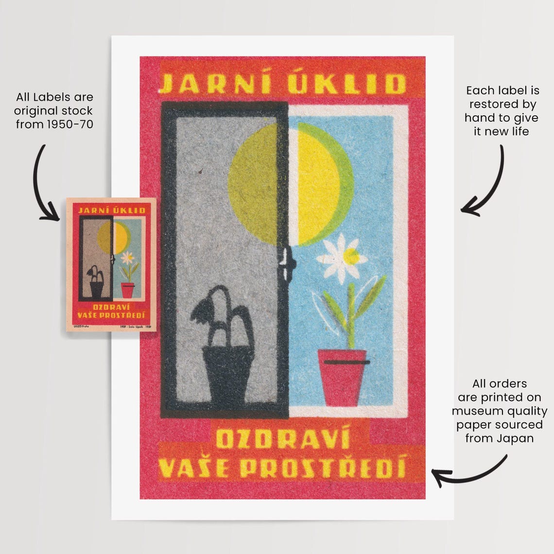 Tataria Folk Dress 1965 Vintage Soviet Costumes of USSR Poster - Image 4