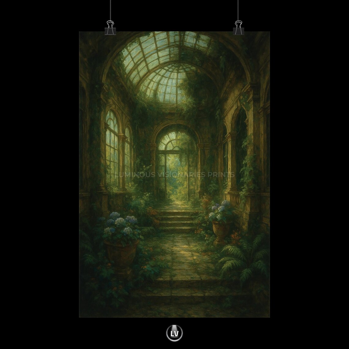 Botanical Serenity Poster Vintage Art Home Decor Nature Wall Gift For Lovers Vertical Prints Apacs 52