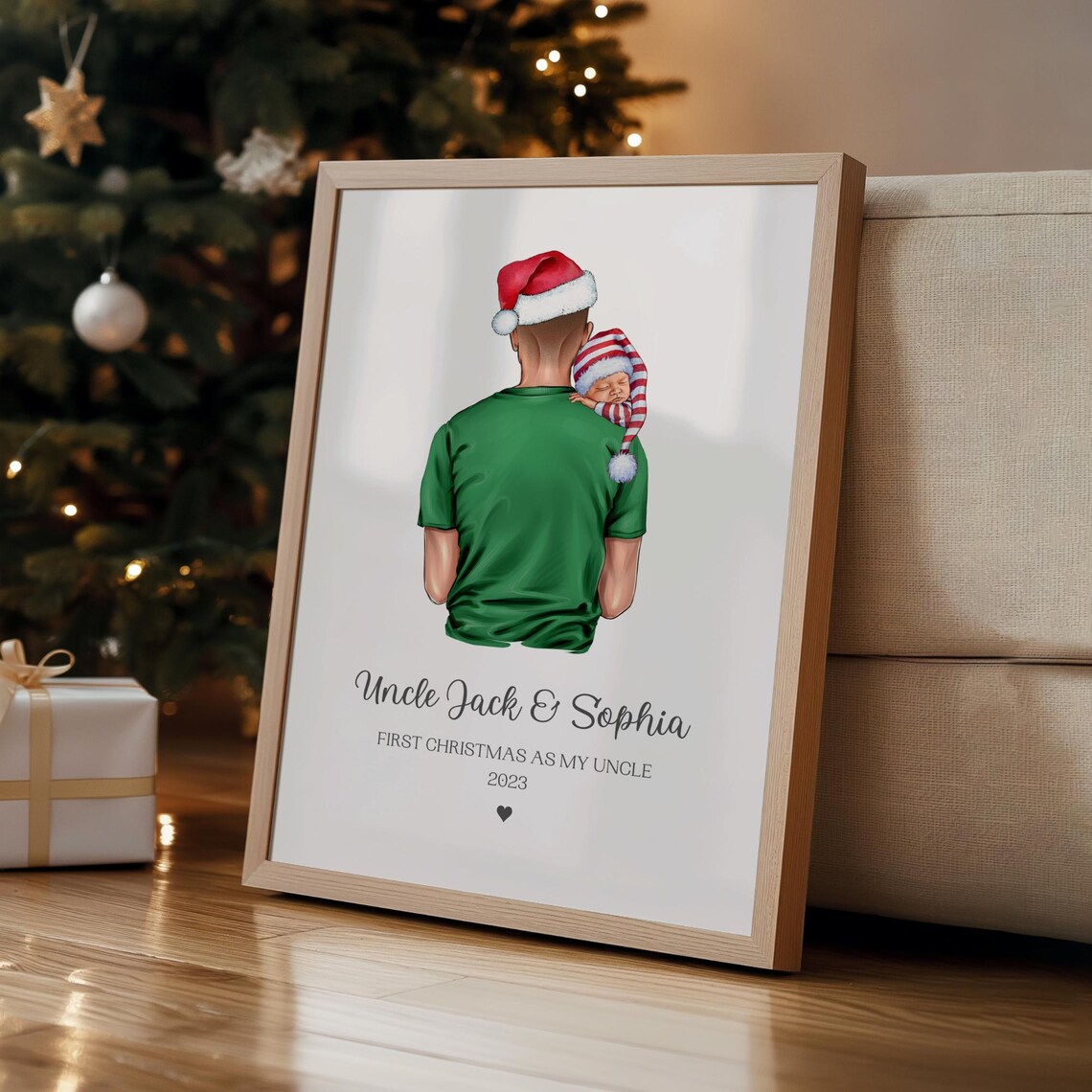 First Christmas As My Uncle Keepsake Gift