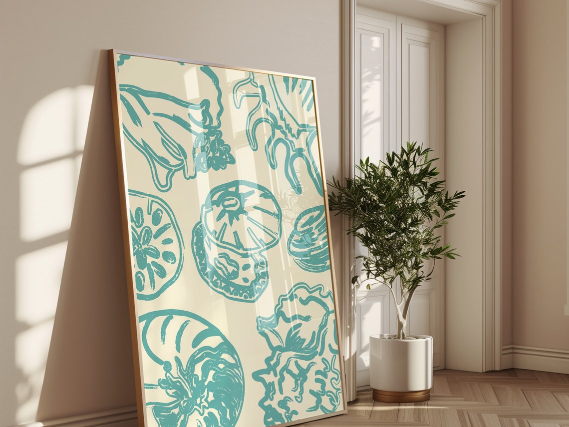 Beach Vibe Boho Minimalist Modern Art - Image 2