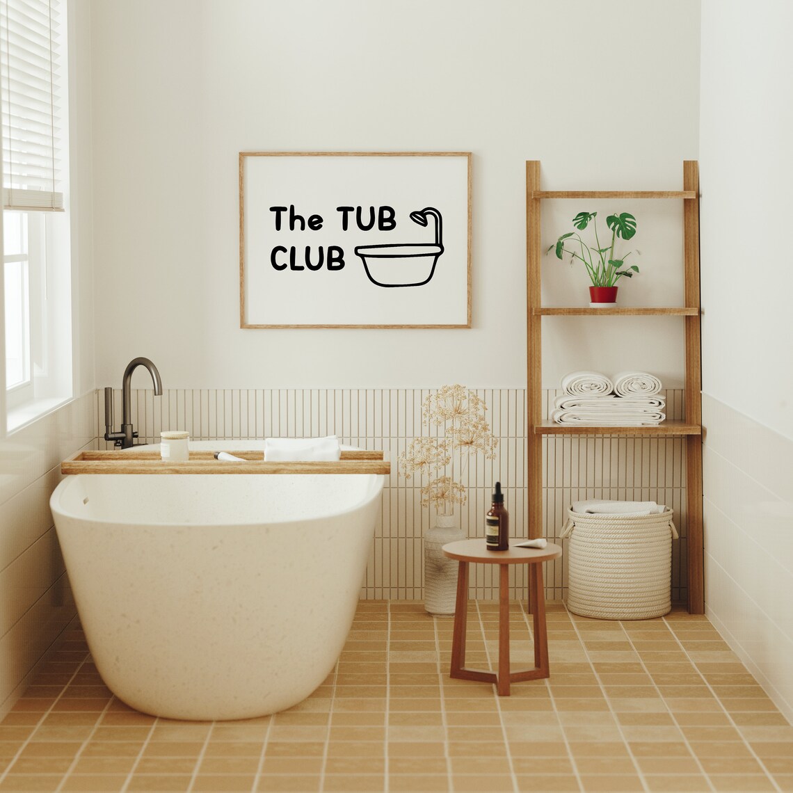 Funny Bathroom Art Art Print Boho Minimalist Prints Modern Art Bohominimalistdecor Bathroom Art File - Image 4