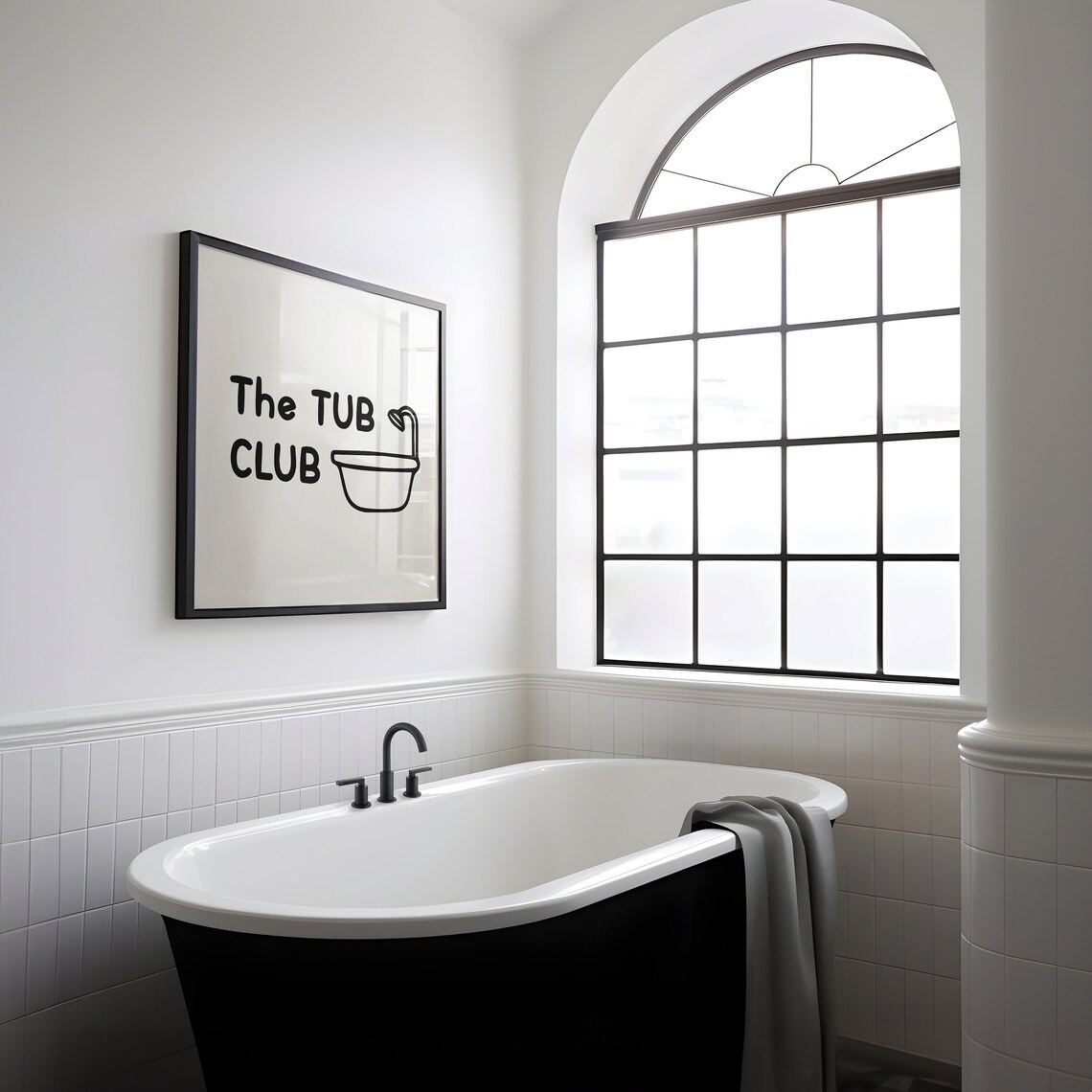 Funny Bathroom Art Art Print Boho Minimalist Prints Modern Art Bohominimalistdecor Bathroom Art File - Image 2