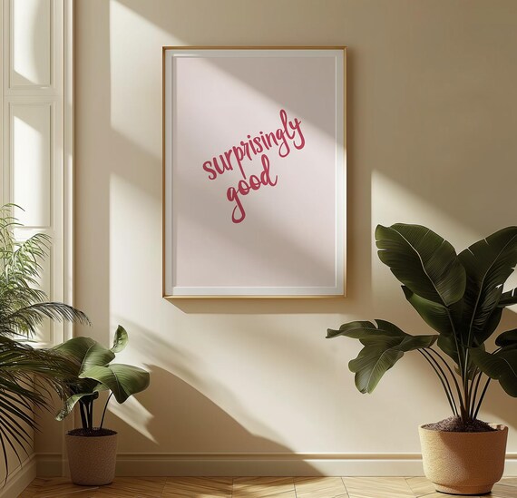 Surprisingly Good Print Success Mindset Decor