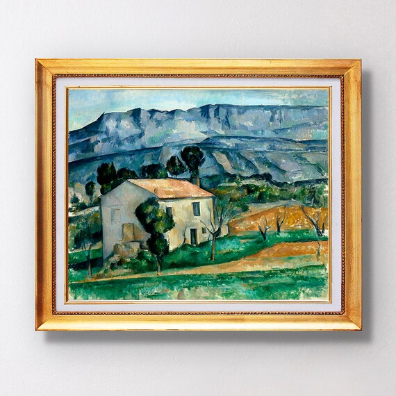 Paul Cezanne House In Provence 1886 Fine Art Glice Sku 0233