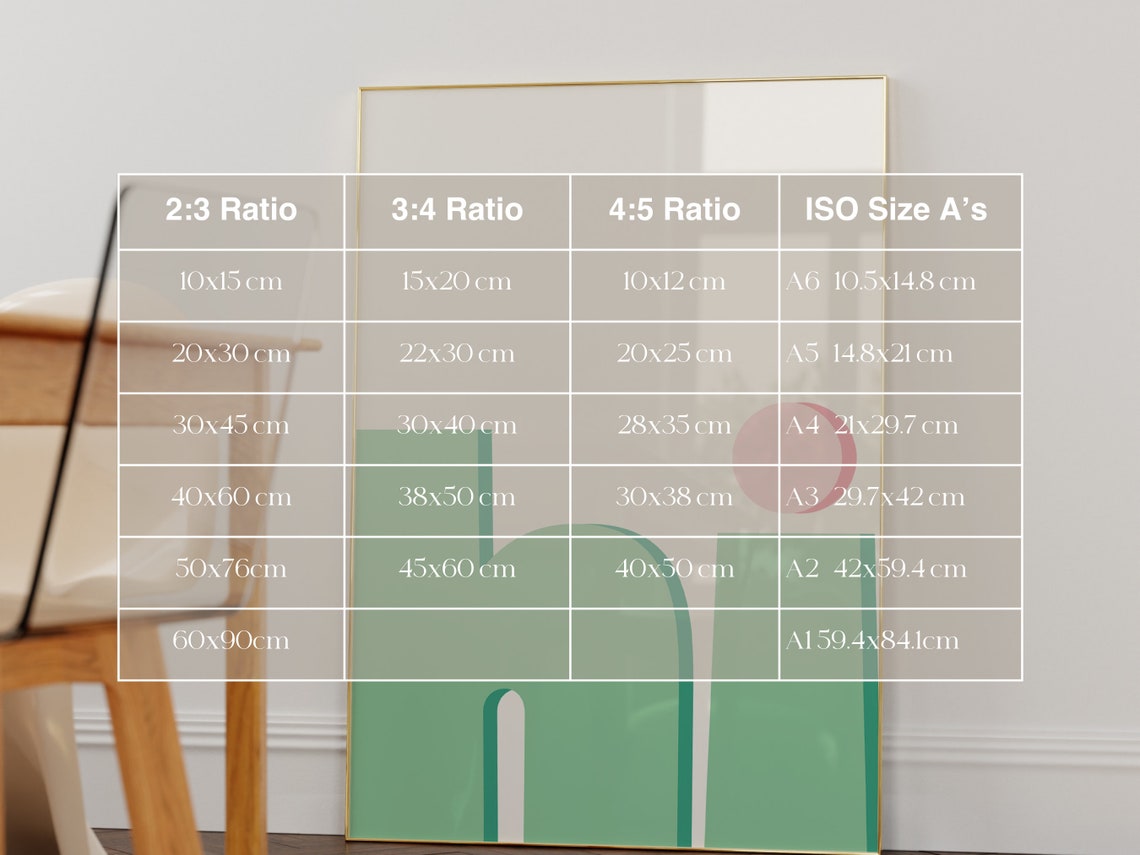 Hi Green Minimalist Modern Scandinavian Style Typography Poster - Image 4