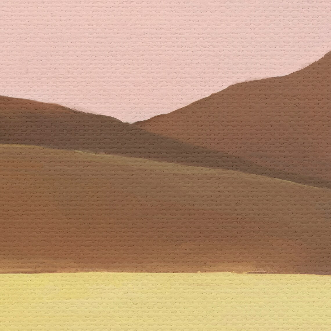 Landscape Painting Series No28 Minimal Abstract Artwork - Image 2