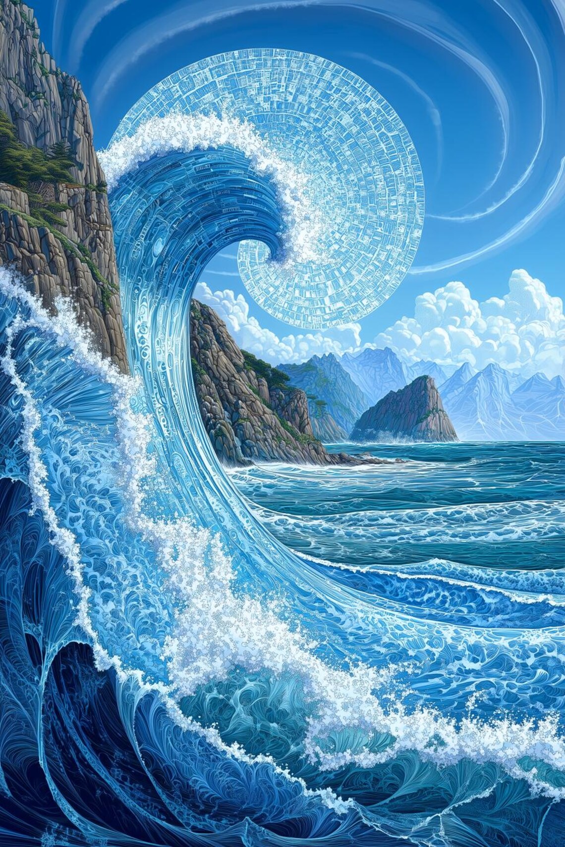 Hokusai Ocean Wave, Beautiful Home Decor