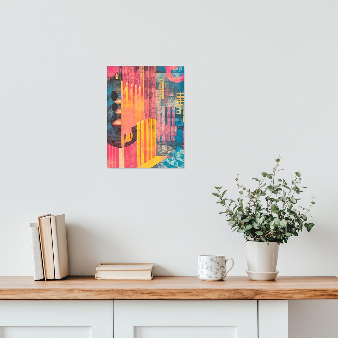 Vibrant Abstract, Modernist Style Art Print - Image 2