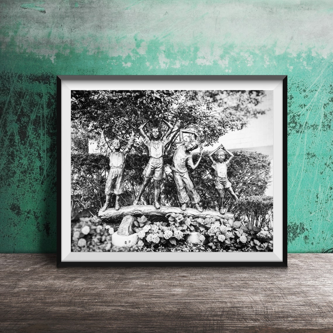 Ymca Unframed Photography Print Detroit Michigan Ymca Dance Song Sculpture - Image 2