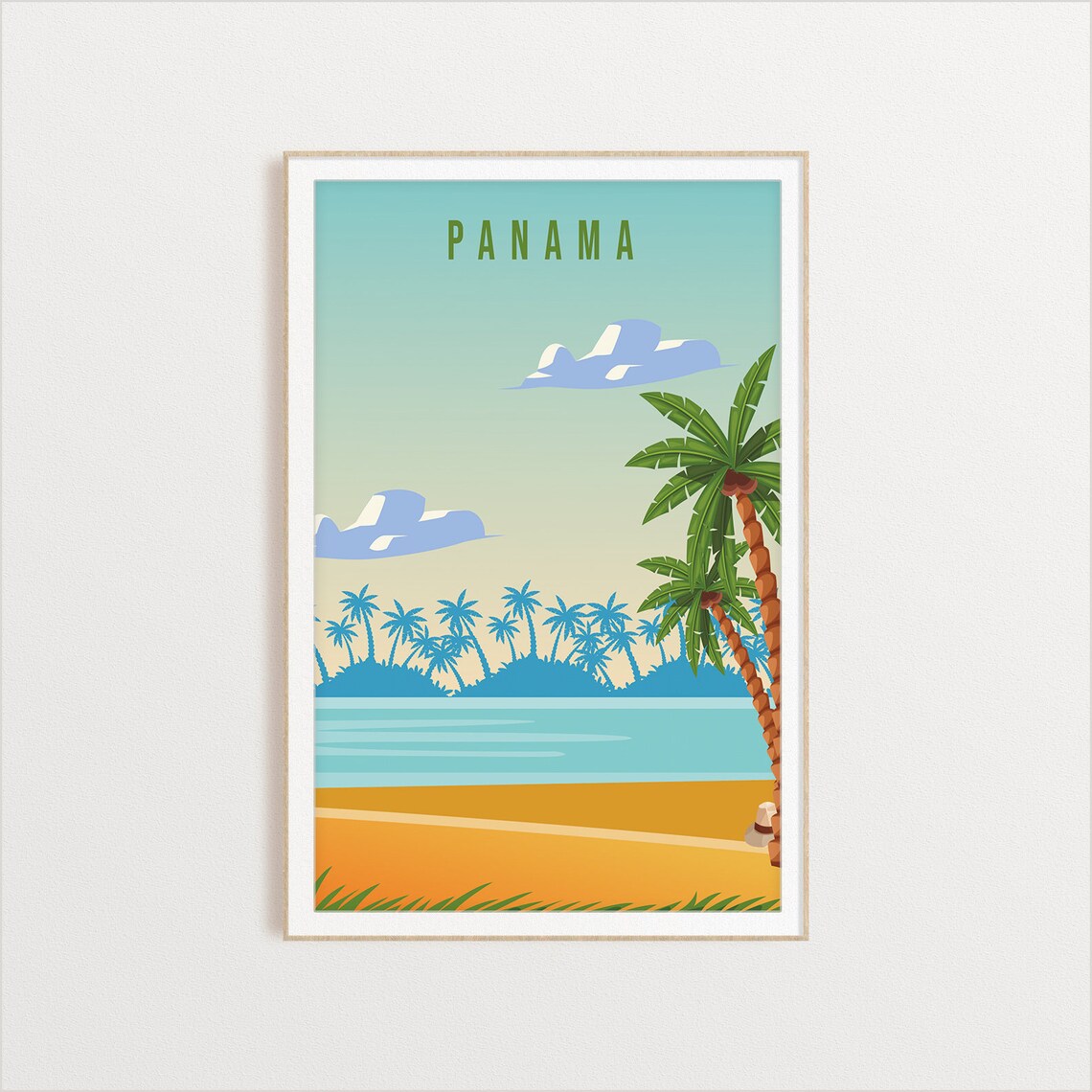 Panama Travel Poster, Latin America Wall Art - Image 2