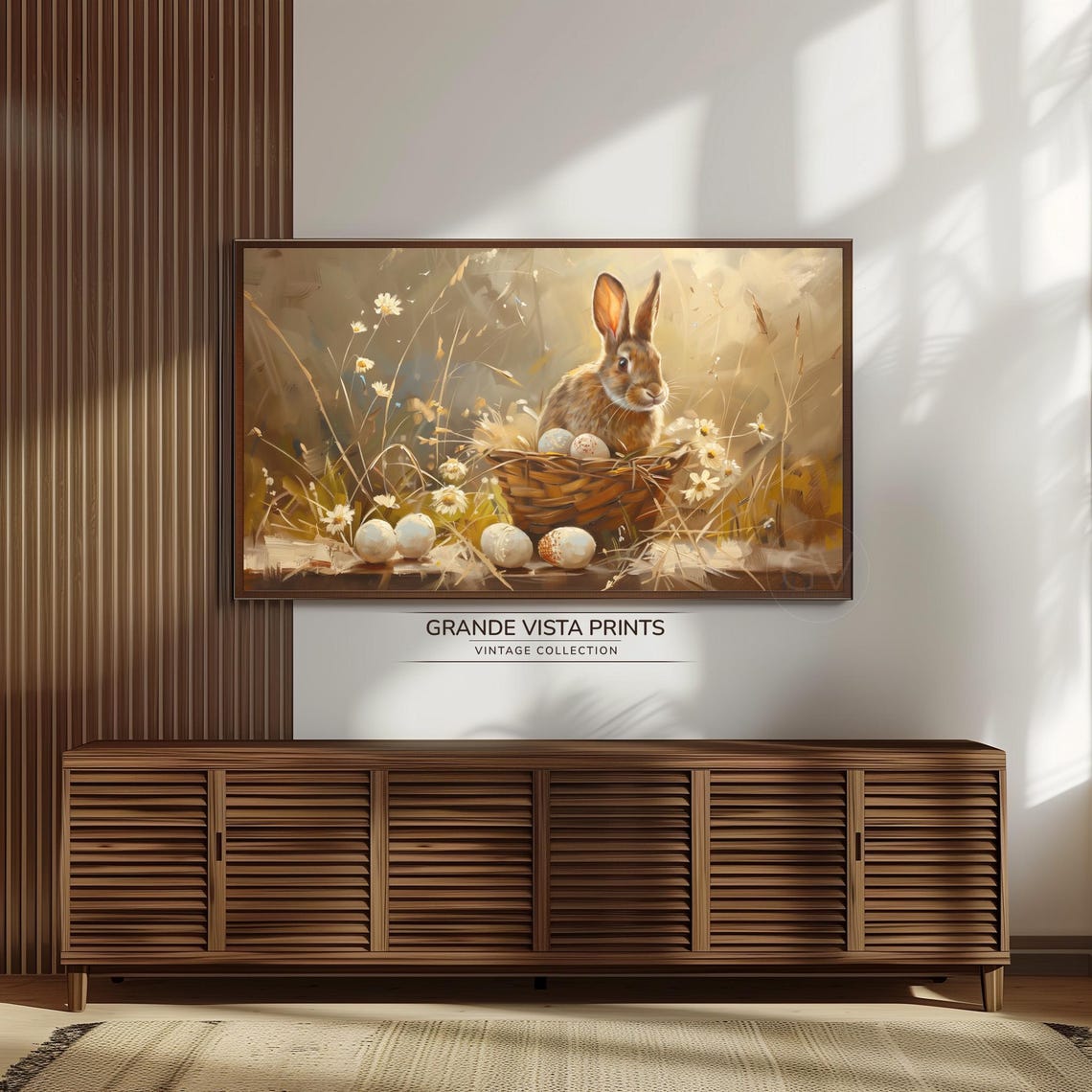 Easter Bunny Wallpaper, Easter Decor - Image 3