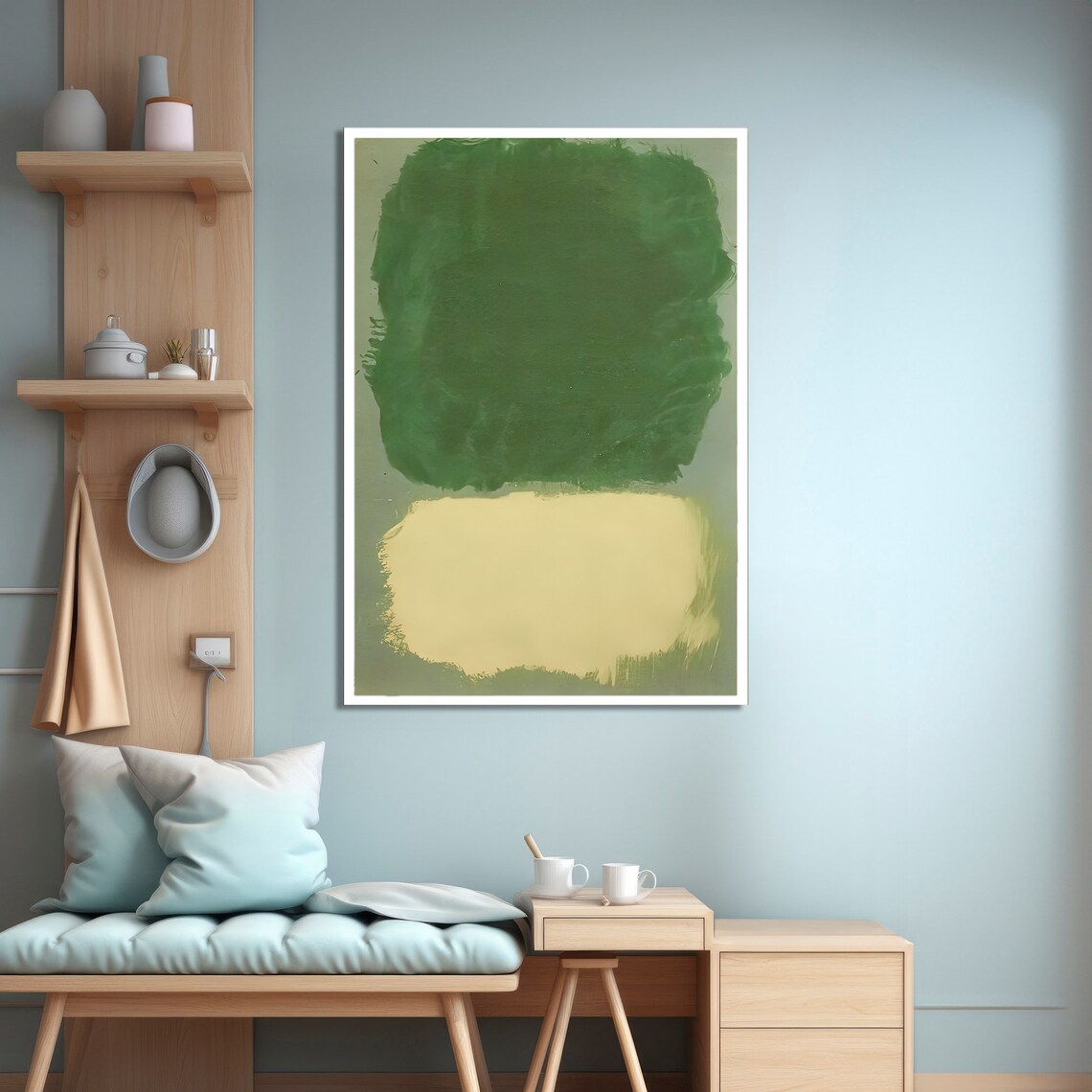Mark Rothko Style Abstract, Tranquil Modern Decor - Image 4