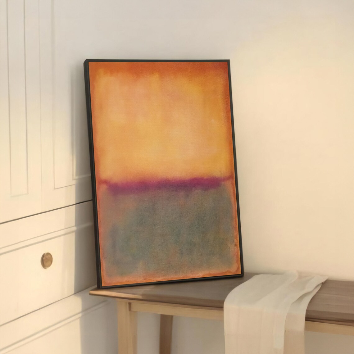 Mark Rokhto Inspired Sunset Abstract, Modern Decor - Image 5