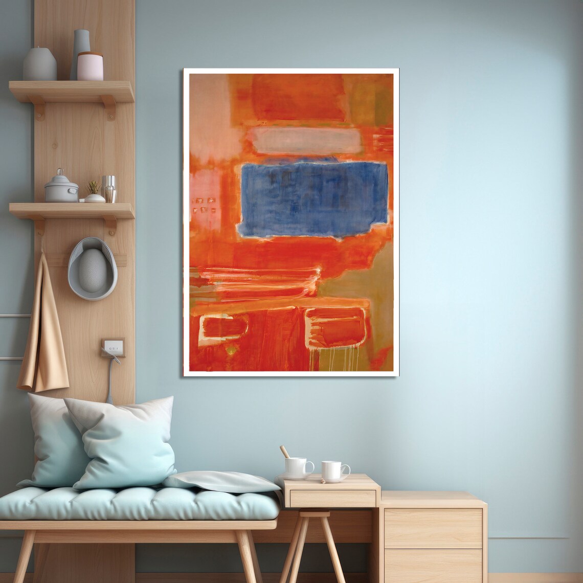Mark Rokhto Inspired Abstract Modern Wall Decor - Image 4