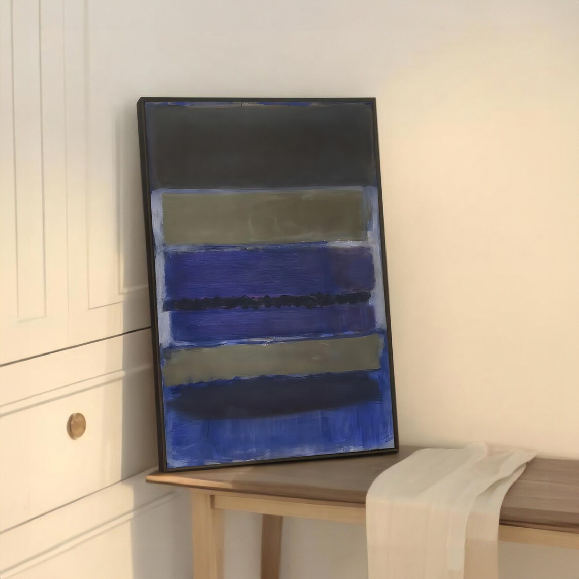 Mark Rothko Style Abstract Art Print, Tranquil Decor - Image 5