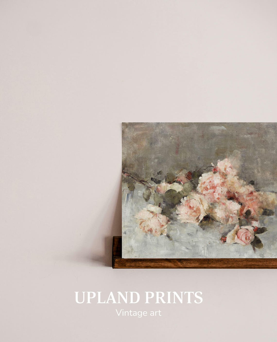 Vintage Floral Print Pink Roses Print Flowers Art Vintage Roses Painting Vintage Rose Print Flower Oil Painting 041 - Image 3