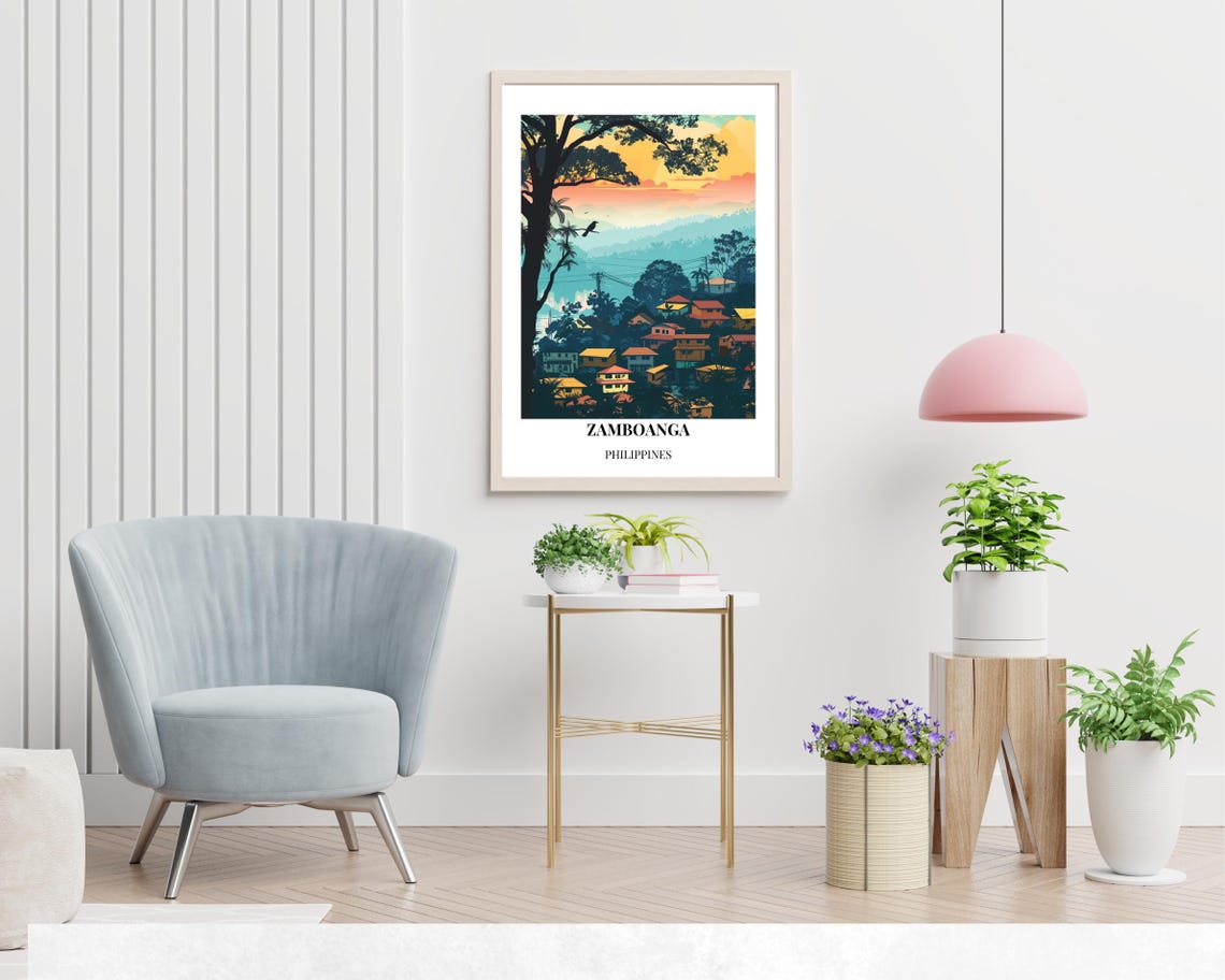Fort Pilar Travel Print Wall Art Zamboanga City Philippines City Print Fort Pilar Travel Gift Fort Pilar Poster - Image 2