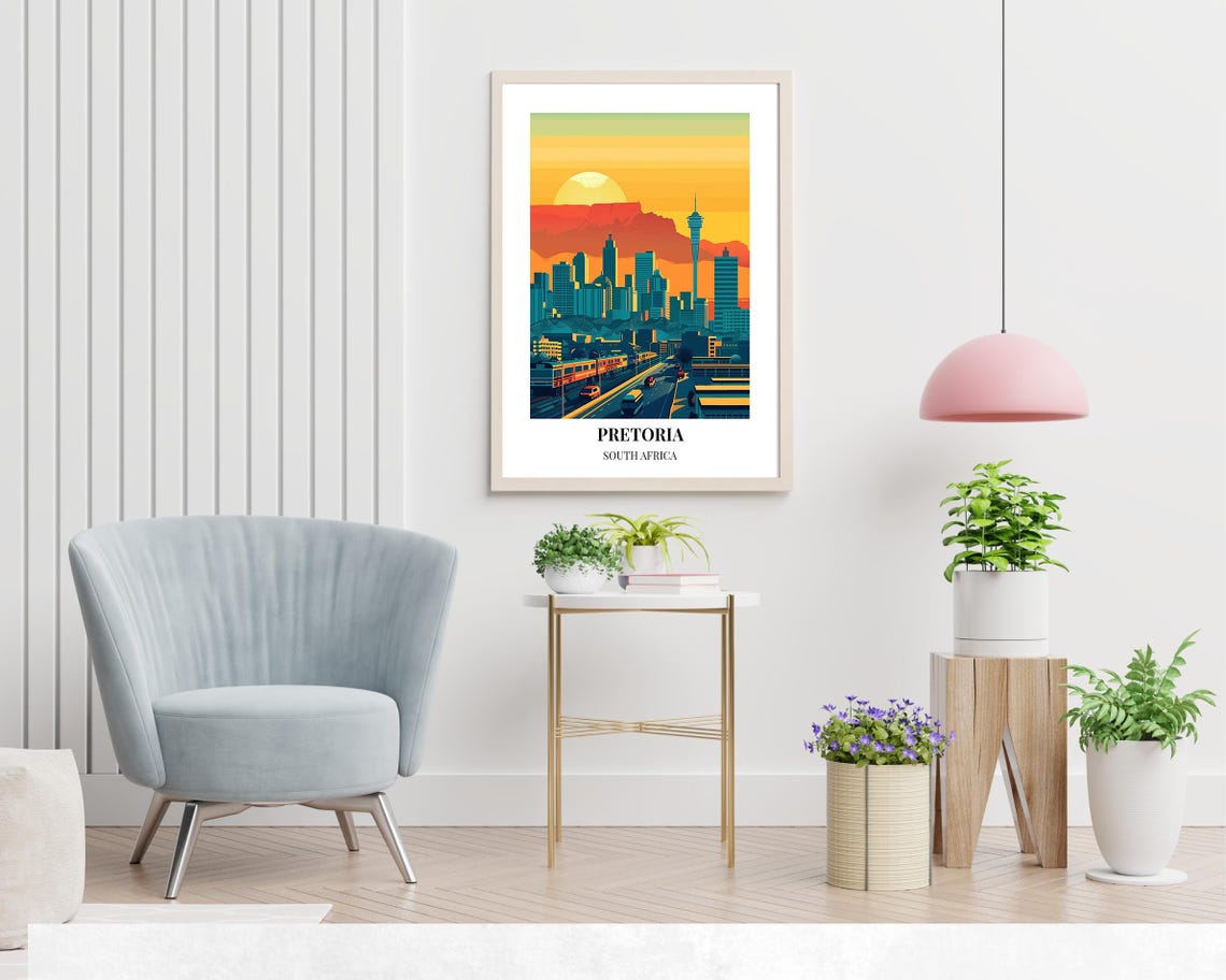 Union Buildings Travel Print Wall Art Pretoria South Africa City Print Union Buildings Travel Gift Union Buildings Poster Travel Gift - Image 2