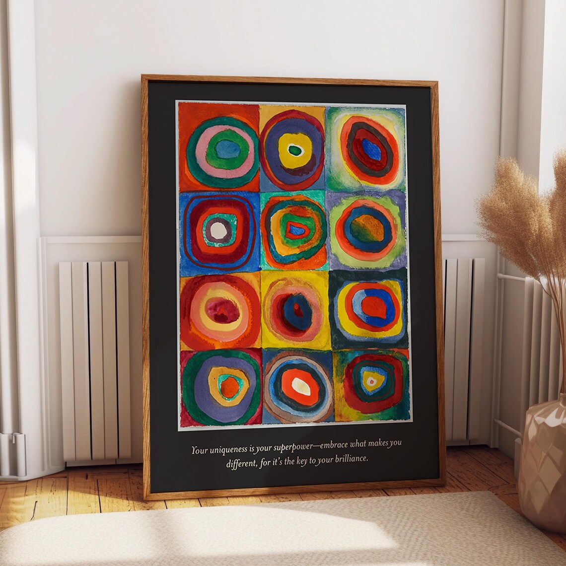Colorful Abstract Circles, Inspirational Artwork