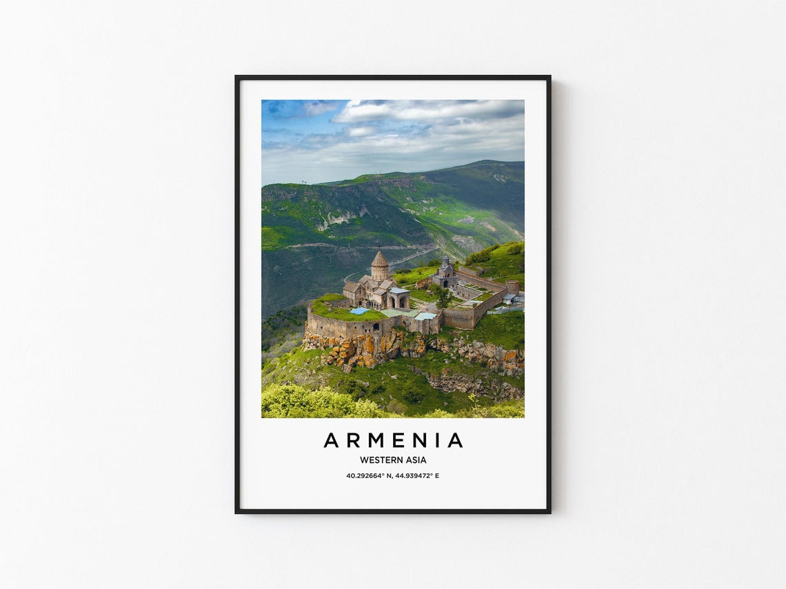 Armenia Art Armenia Print Armenia Poster Armenia Art Armenia Photo Armenia Map Armenia Painting Armenia Travel