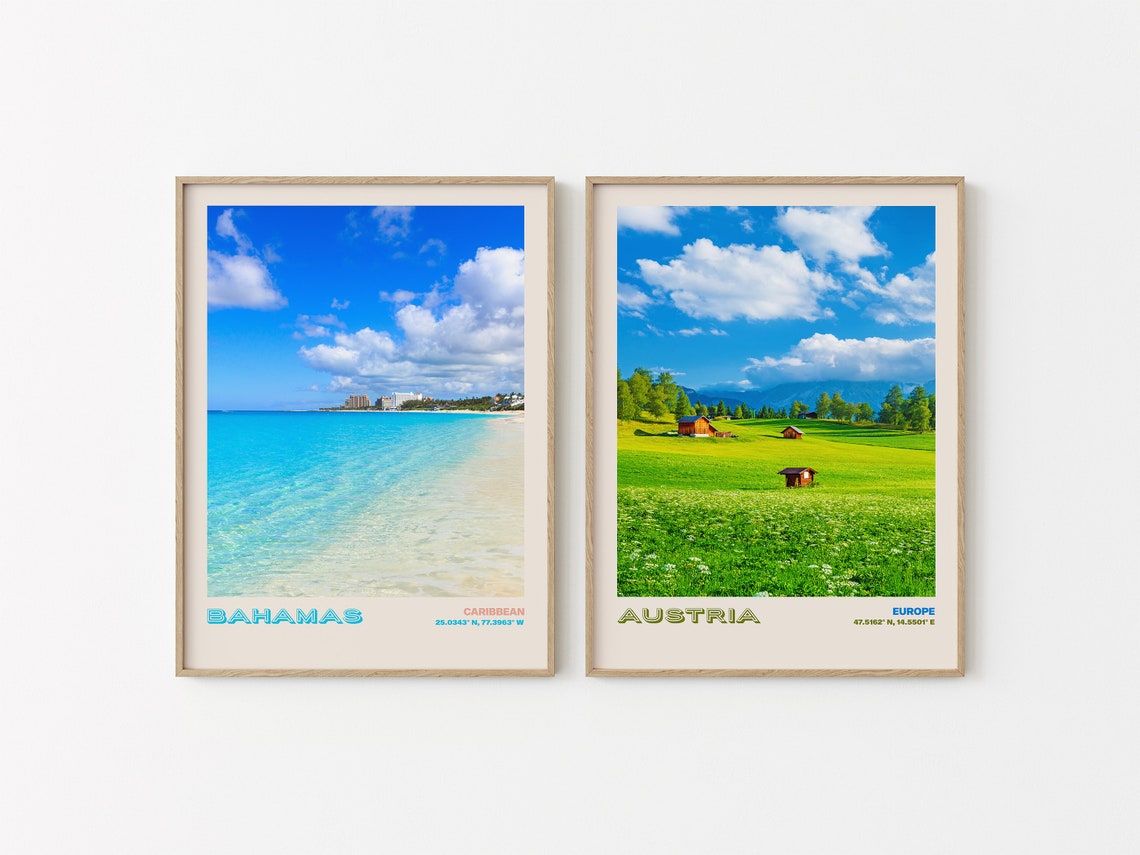 Bahamas Travel Poster Bahamas Print Bahamas Photo Print Bahamas Wall Decor Bahamas Travel Art Bahamas Bahamas Picture Bahamas 7 - Image 2