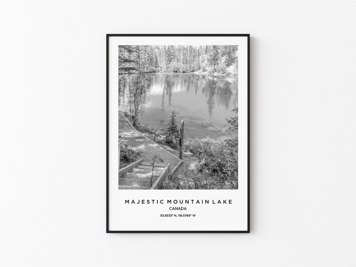 Majestic Mountain Travel Poster