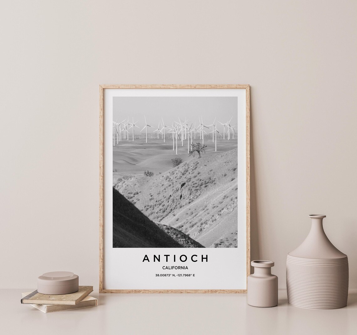 Antioch Travel Poster, Antioch Map Art Print - Image 2