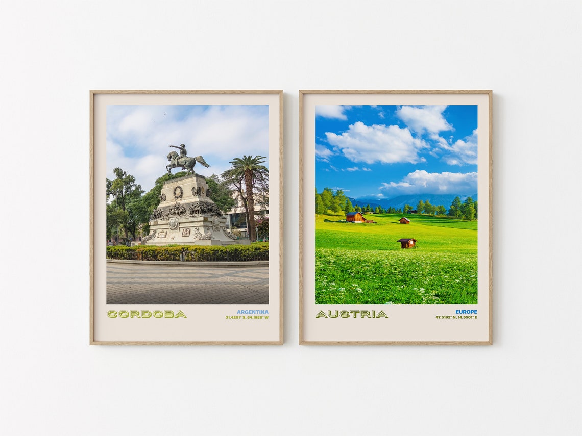 Cordoba Travel Poster Cordoba Print Cordoba Photo Print Cordoba Wall Decor Cordoba Travel Art Argentina Picture Cordoba 1 - Image 2