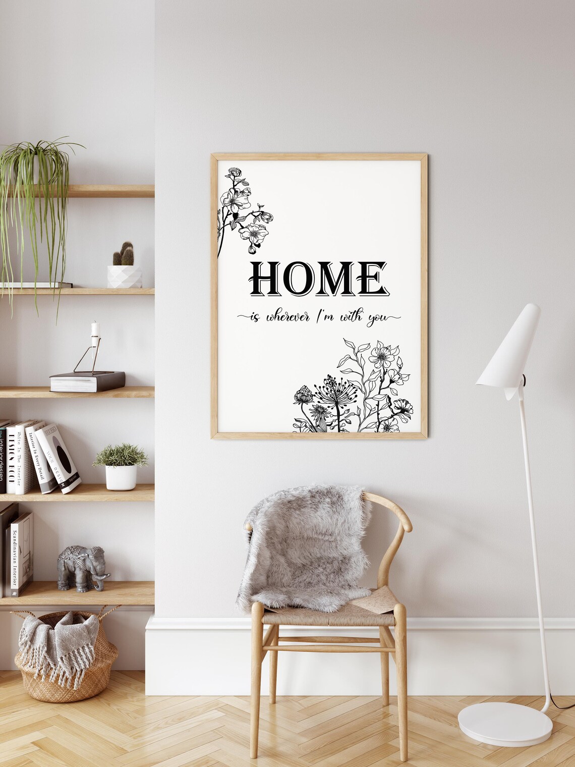 Home Is Wherever I'm With You Art Print, Farmhouse - Image 2