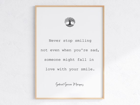 Self Esteem Poster Positive Self Care Quote Motivational Print Encouraging Quote Empowering Women Gabriel Garcia Marquez