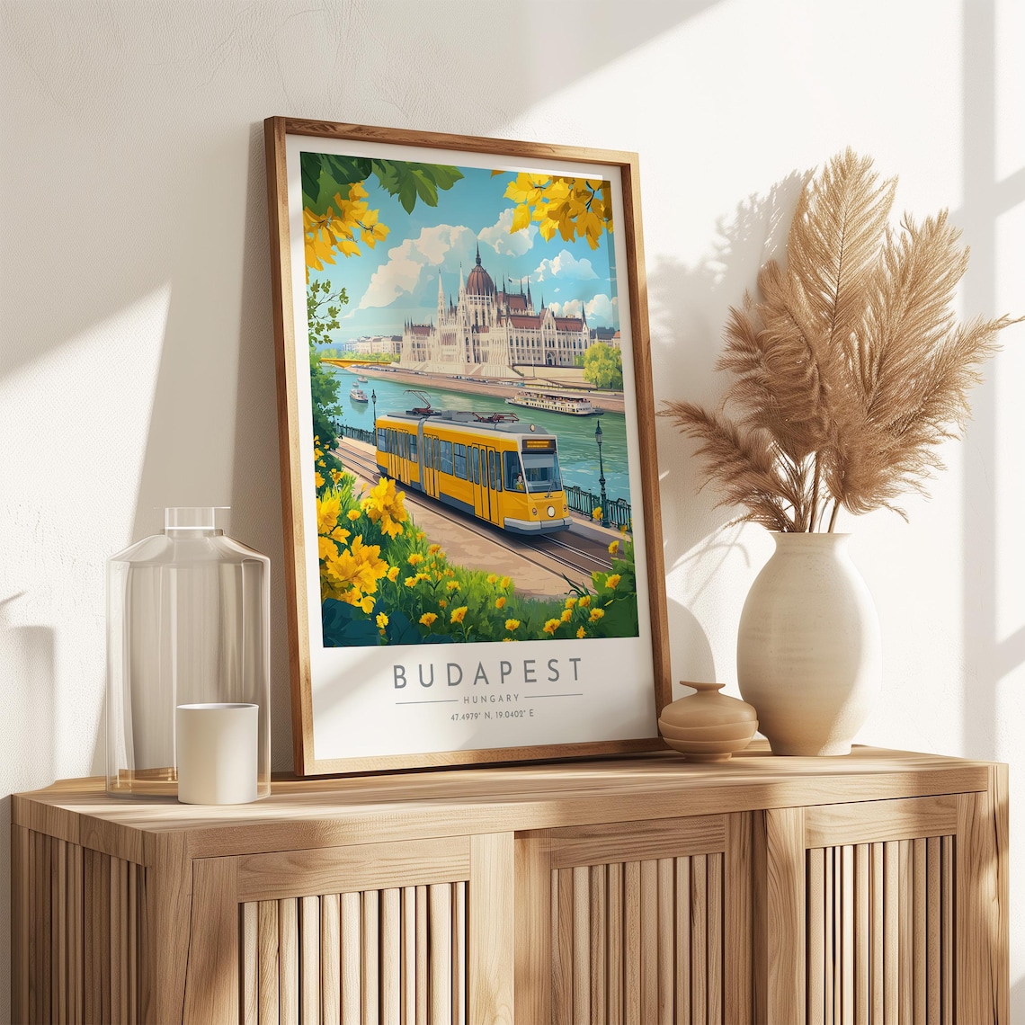 Budapest Travel Poster, Hungary Travel Poster - Image 3