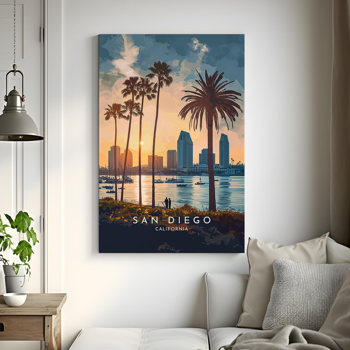 San Diego United States California Travel Poster - Image 3