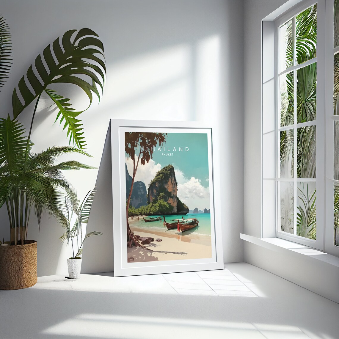 Phuket Travel Poster, Thailand Home Decor - Image 4