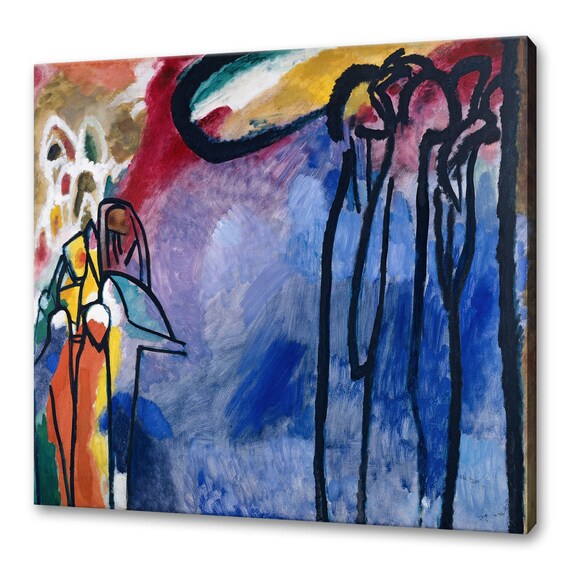 Kandinsky Improvisation 19 1911 Abstract Expressionist Art Wall Poster