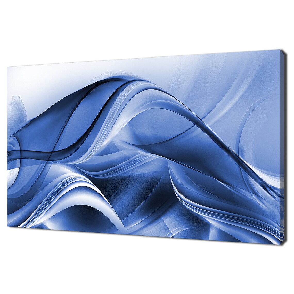 Abstract Waves Lines Modern Design Art Print