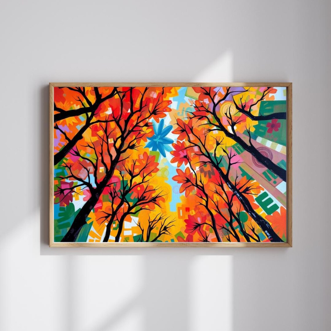 Abstract Autumn Forest Jigsaw Puzzle Family Game Night 1101014 Pieces