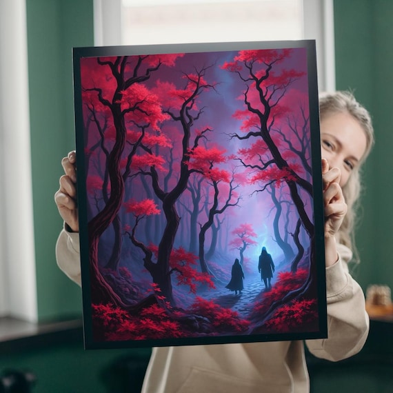 Gothic Dark Forest Puzzle Spooky Halloween Mystery Game 1101014 Piece