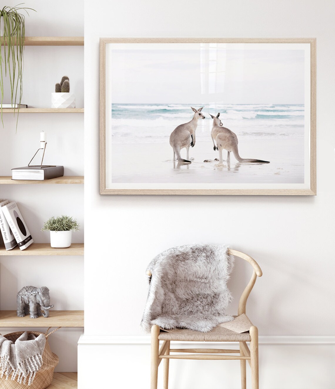 Kangaroo Beach Photography, Australiana Art Print - Image 3