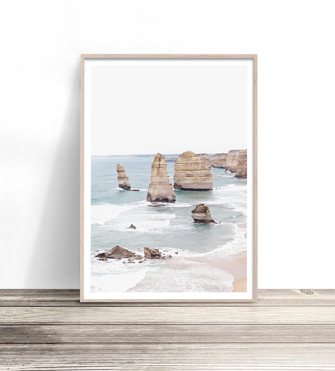 Great Ocean Road 12 Apostles Limestone Stacks Coastal Australia Poster