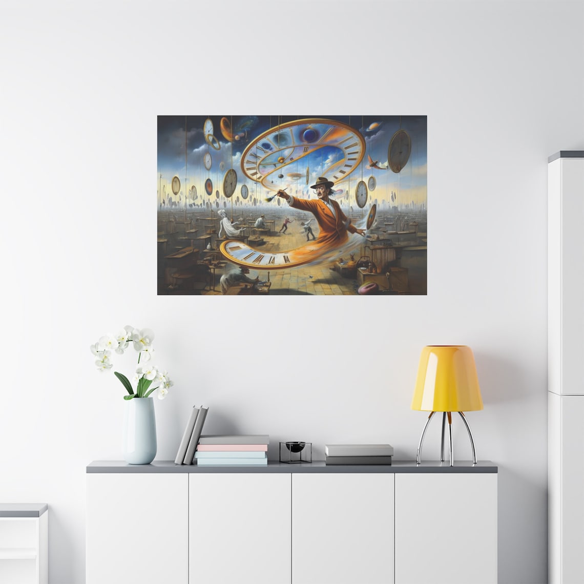 Salvador Dali-Inspired Persistence of Memory Art Print - Image 3