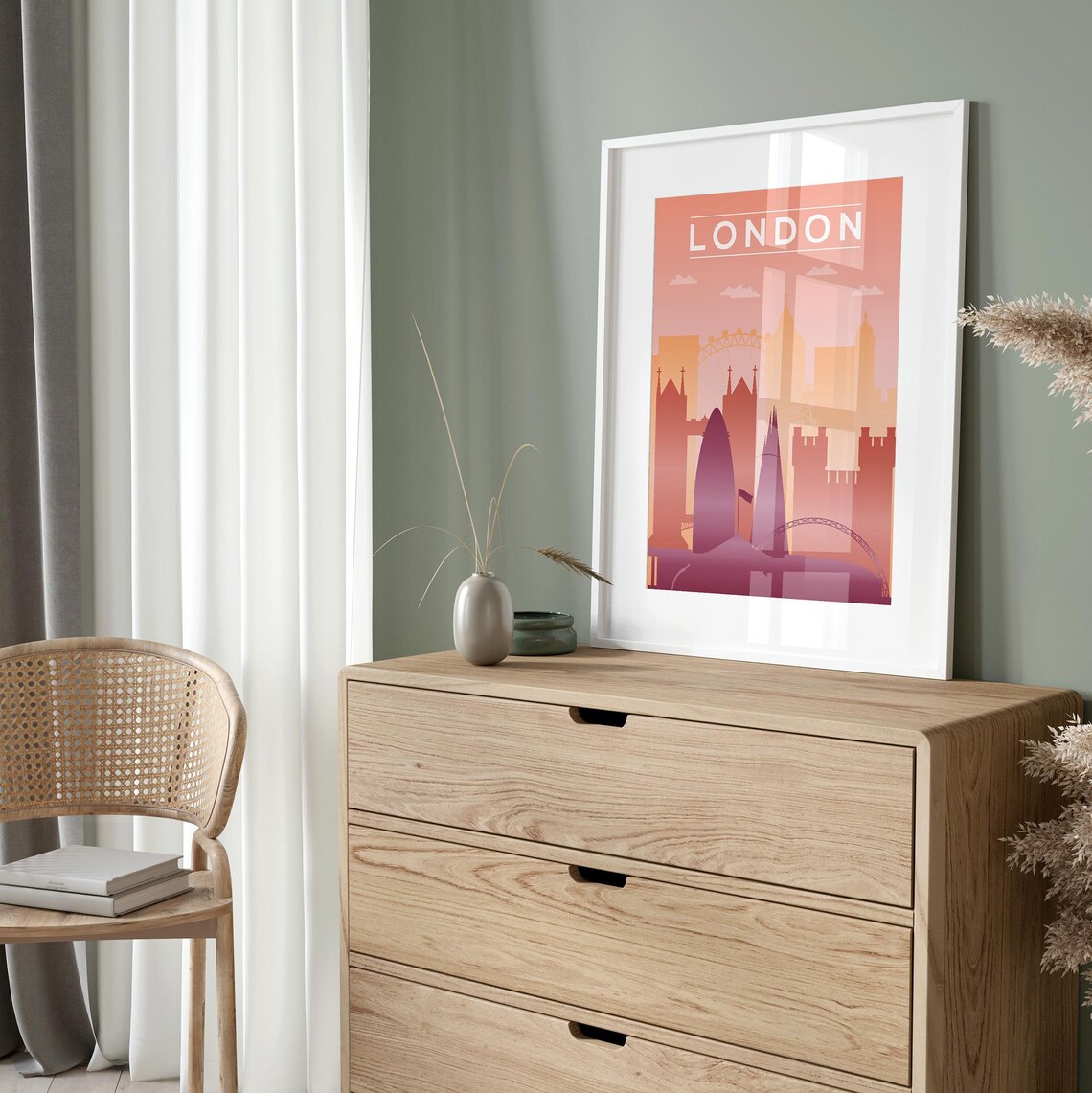 London Poster Print, Travel Poster - Image 4