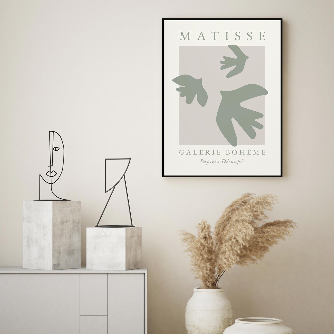 Henri Matisse Bird Abstract, Boho Art Print - Image 3