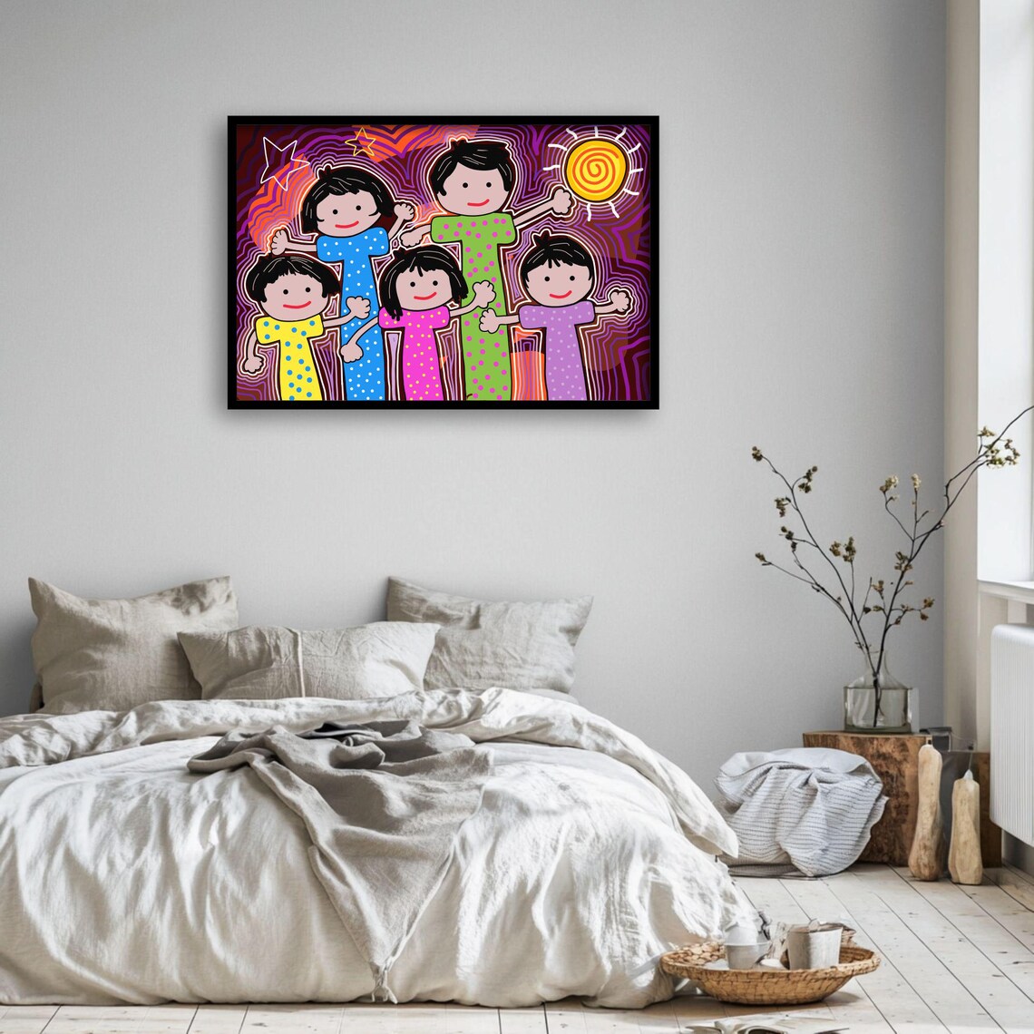 Whimsical Kids Art, Playful Nursery Decor Poster - Image 4