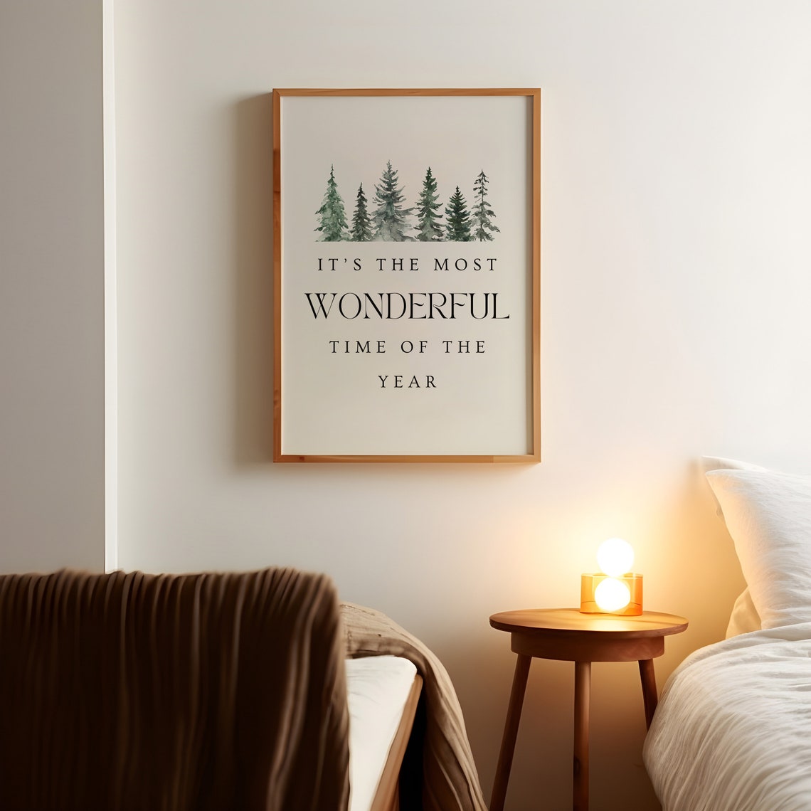 It's The Most Wonderful Time Of The Year Christmas Art Print - Image 3
